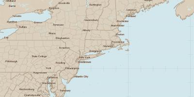 Radar-Karte Philadelphia